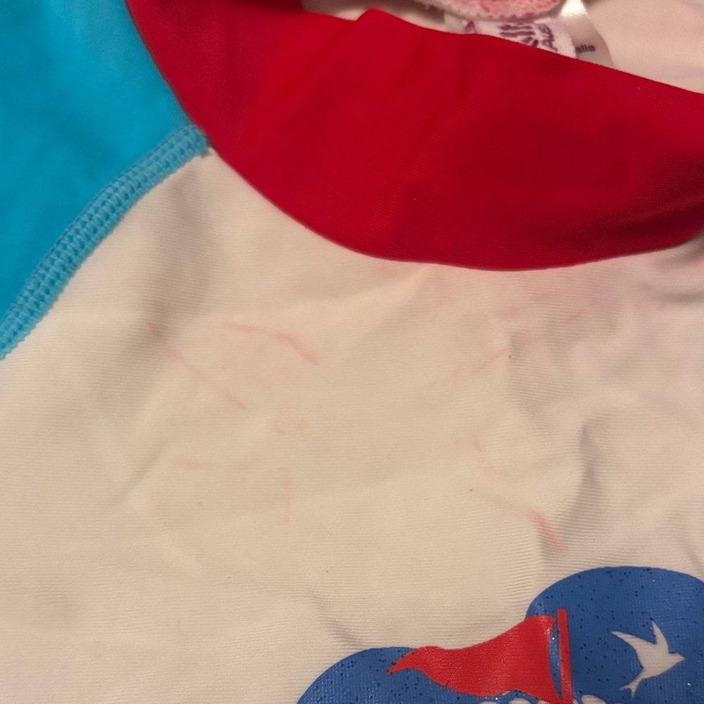2Chillies Kids Nautical Rashguard Set - Red and Blue - Picture 7 of 9